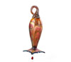 Blown Glass Hummingbird Feeder 